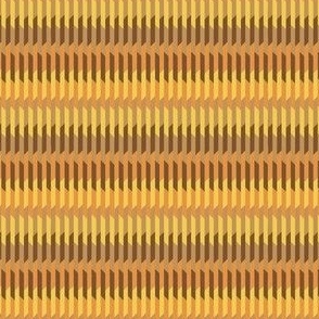 Horizontal Yellow and Brown Tribal Stripe