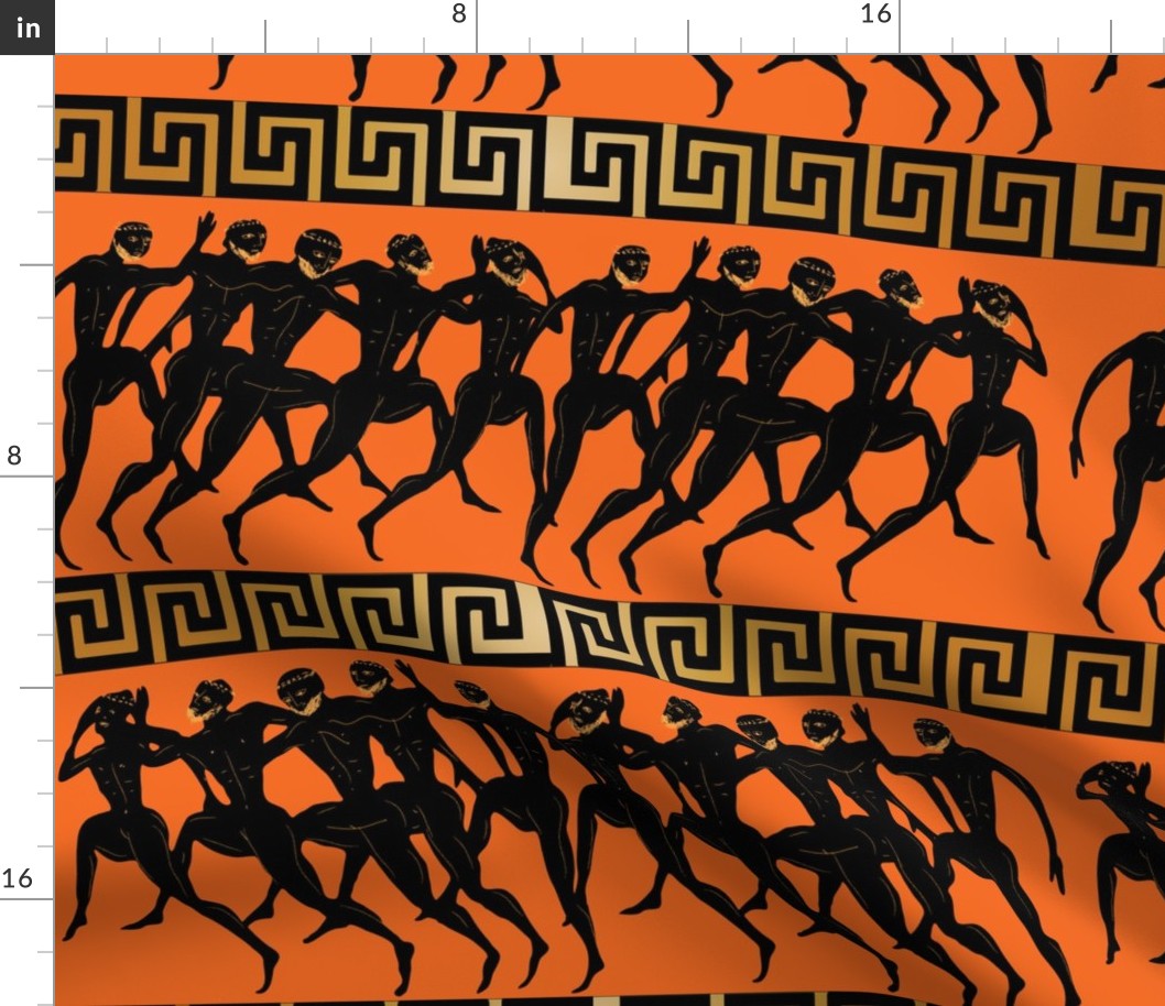 ancient Olympics orange