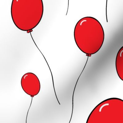 red balloons