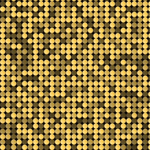 Disco Dots Gold