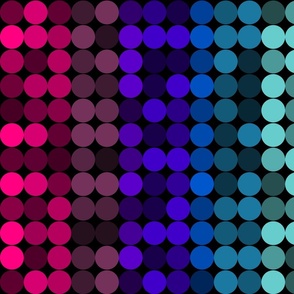 Disco Dots Vertical Spectrum - XL