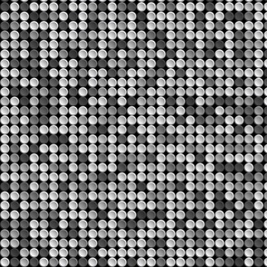 Disco Dots Gray