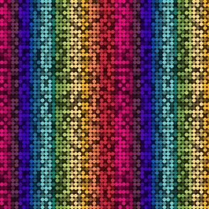 Disco Dots Vertical Spectrum - Medium