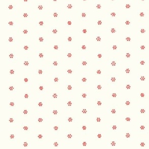 Flower Dots Coral