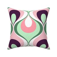 Retro Mood mint plum pink