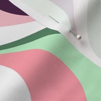 Retro Mood mint plum pink