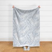 Watercolor  marble messy paint nature canvas basic painted texture in soft moody blue white LARGE wallpaper