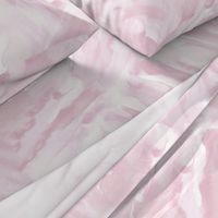 Watercolor  marble messy paint nature canvas basic painted texture in soft powder pink white LARGE wallpaper