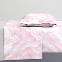 Watercolor  marble messy paint nature canvas basic painted texture in soft powder pink white LARGE wallpaper
