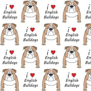 i love english bulldogs