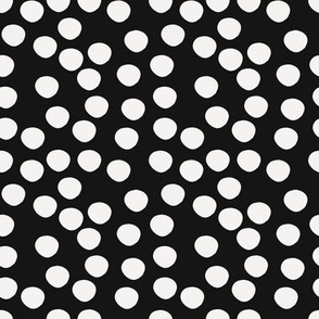 abstract pattern 8 in black and white