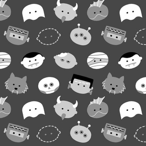 B Movie Fabric, Wallpaper and Home Decor | Spoonflower