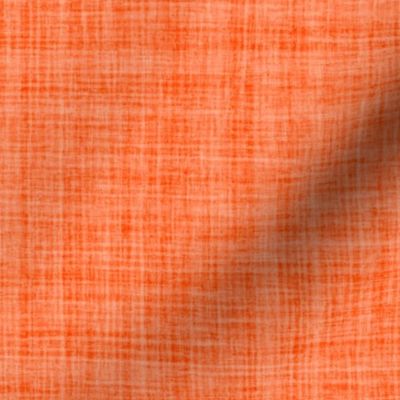 Natural Texture Gingham Checks Plaid Neutral Red Bold Coral Orange Bright Coral Red FF4000 Woven Pattern Bold Modern Abstract Geometric