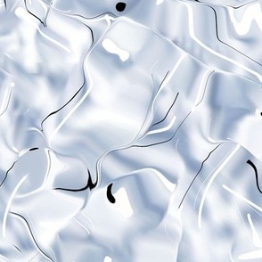 Marbleized Silvery Blue