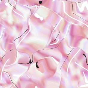 Marbleized Pink Sherbet