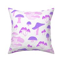 Pink and Purple Mushrooms | Large Scale