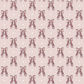 Ballet Shoes - Pink - SMALL SCALE