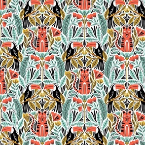 toucans and tigers (orange and blue) (small)