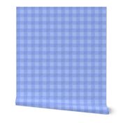 blueberry cream pi - gingham (1" check)