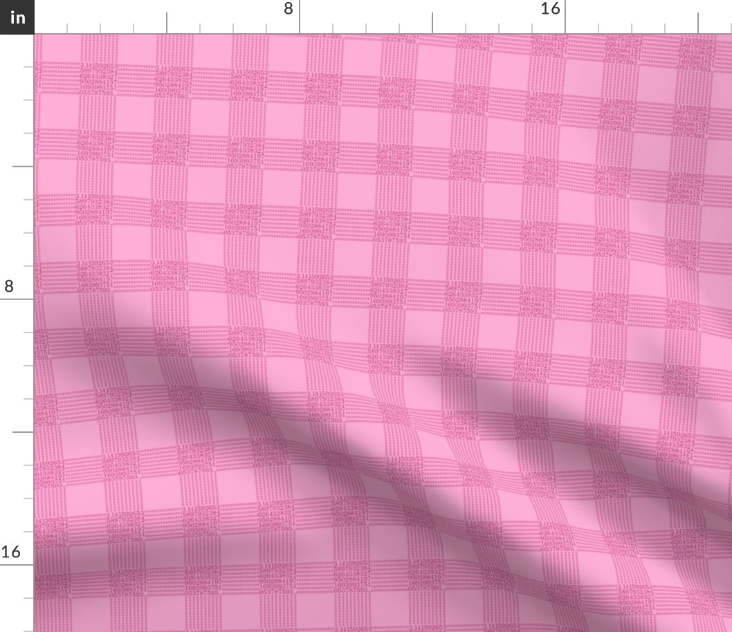 strawberry cream pi - gingham