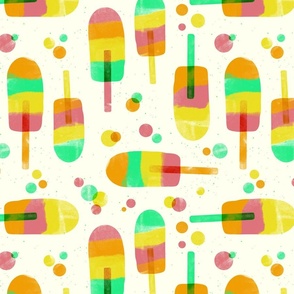  Happy summer vibe popsicles- Large