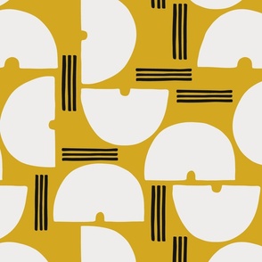 Abstract Minimal Shapes in Yellow