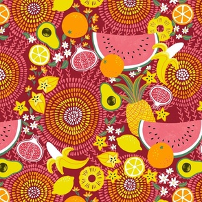 Optimism with tropical fruits - large scale