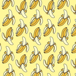 Banana Pattern by Courtney Graben