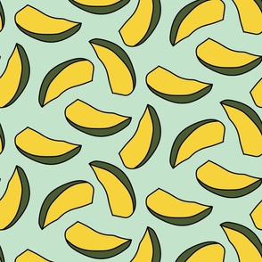 Mango Pattern by Courtney Graben