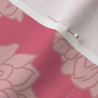 Pink Flower Pattern by Courtney Graben