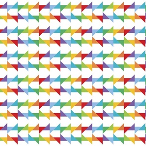 Tessellating Triangle | Bright Rainbow
