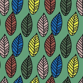 Leaves Pattern by Courtney Graben