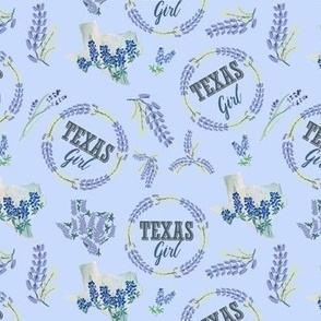 Texas Girl Bluebonnet