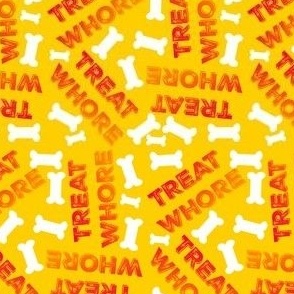 TREAT WHORE BONES ORANGE/YELLOW