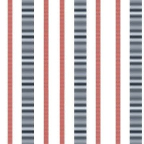 Striped Stripes- Red, White, and Blue