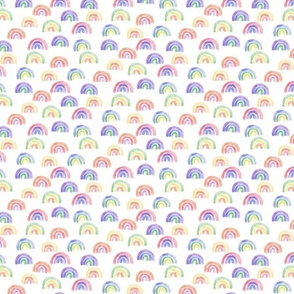 Rainbows in Watercolor II (medium)
