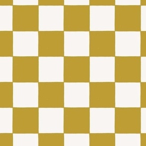 90s nostalgia retro checkerboard - gold