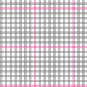 Bold Pink Check