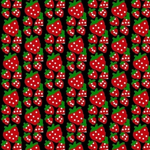 Strawberries  in (black)