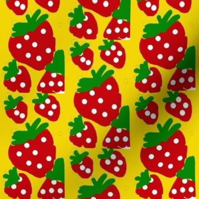Strawberries  in (yellow)