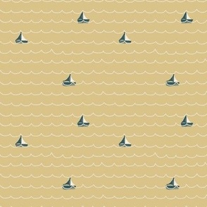 Boats At Sea // Sand