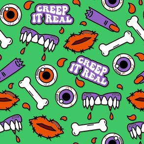 CREEP IT REAL-GREEN