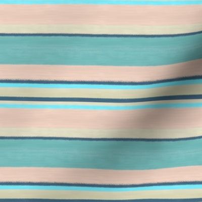 Horizontal Pastel Stripes