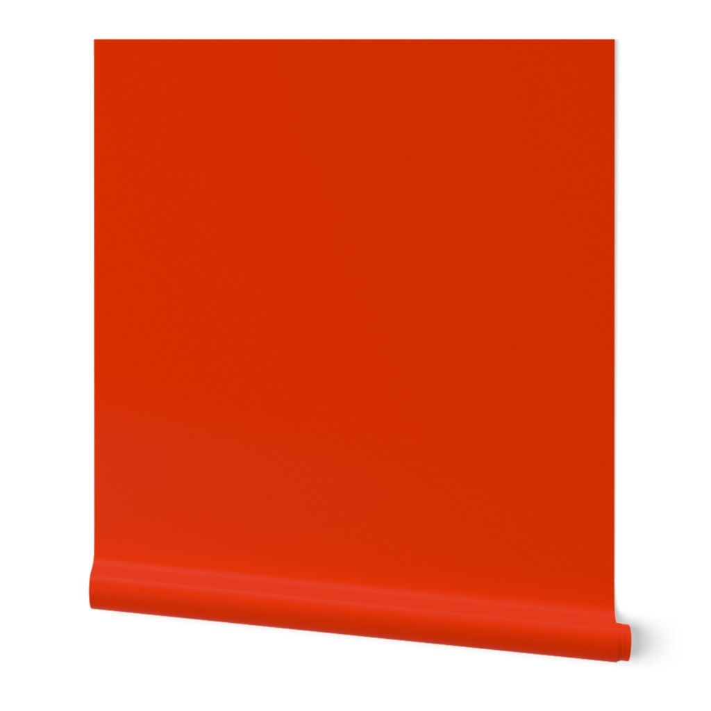 Solid Color Orange Red Bright