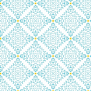 Minimal Moroccan Tile Aqua