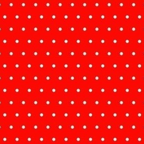 Red With White Polka Dots (Small Scale)