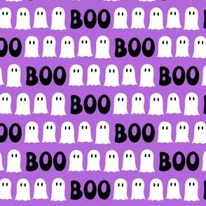 (small scale) Boo Halloween Ghost - purple - LAD22