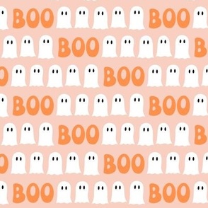Boo Halloween Ghost - orange/pink - LAD22