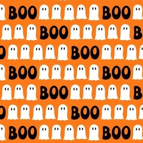 Boo Halloween Ghost - orange - LAD22