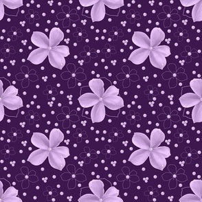 Floral purple